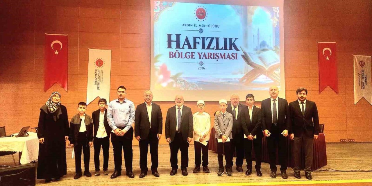 Hafızlık bölge yarışmasının birincileri Aydın’da belli oldu