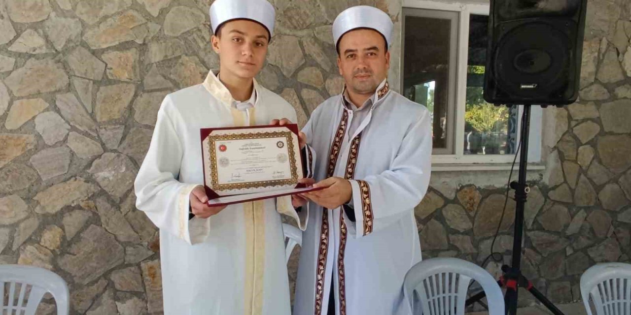 Hafız çocuktan dikkat çeken hedef