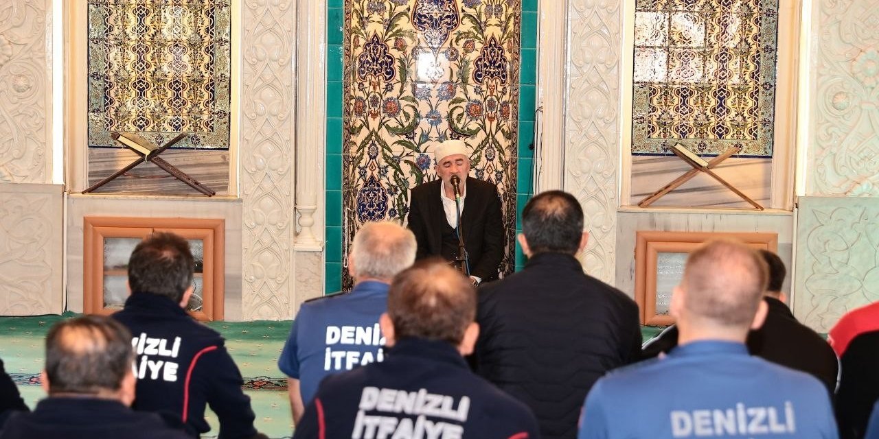 Denizli Büyükşehir’den kahraman itfaiyecilere vefa