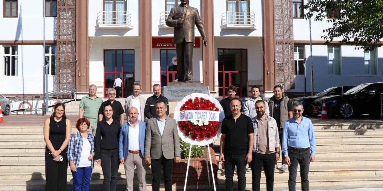 Aydın’da Sigorta Haftası çelenk töreniyle kutlandı