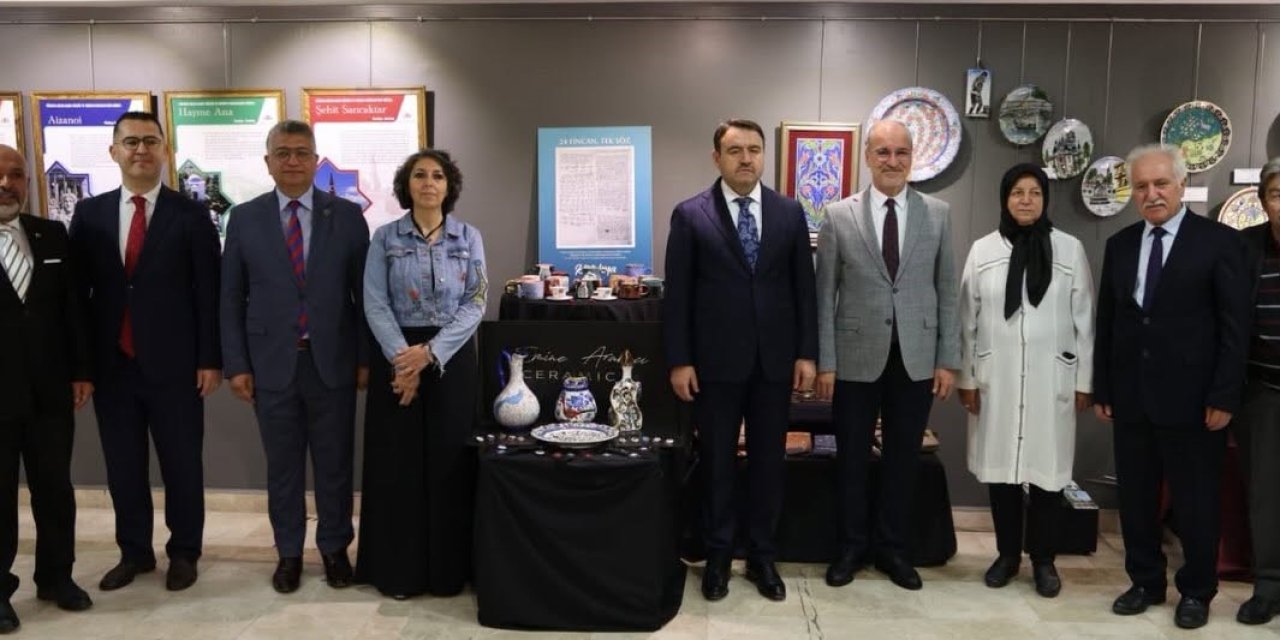 Kütahya’nın kültürel mirası Eskişehir’de sergilendi