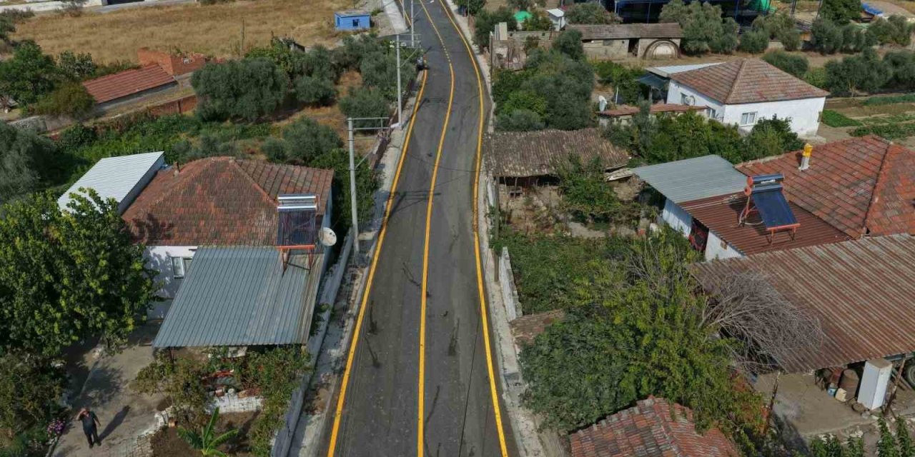 Dereköy’de ulaşım konforunu artıracak çalışma tamamlandı