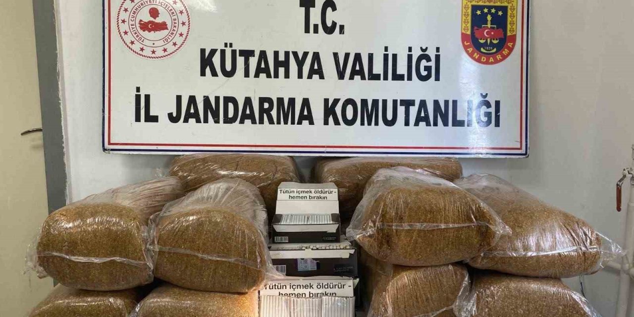 Kütahya’da jandarmadan kaçakçılık operasyonu