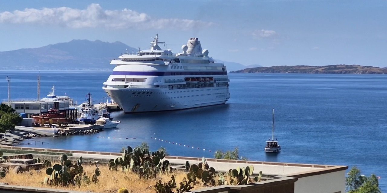 Bodrum’a 447 yolcusuyla geldi