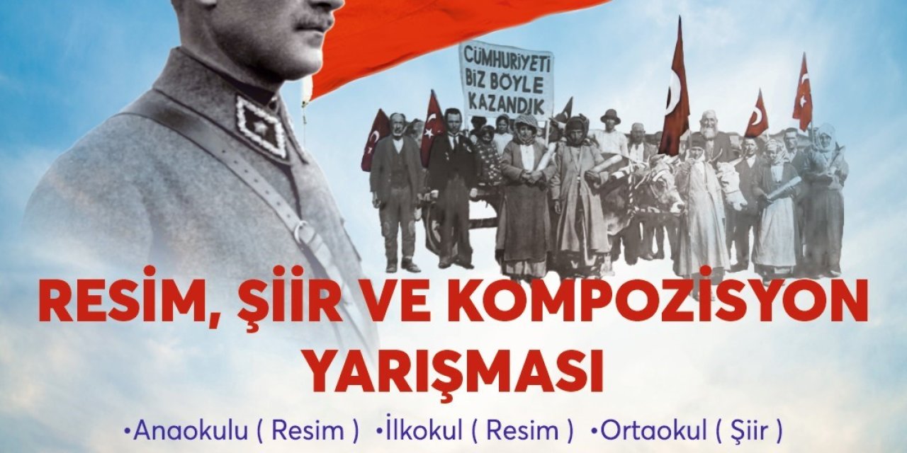 Aydın’da gençler Cumhuriyet’i resim, şiir ve kompozisyonla anlatacak