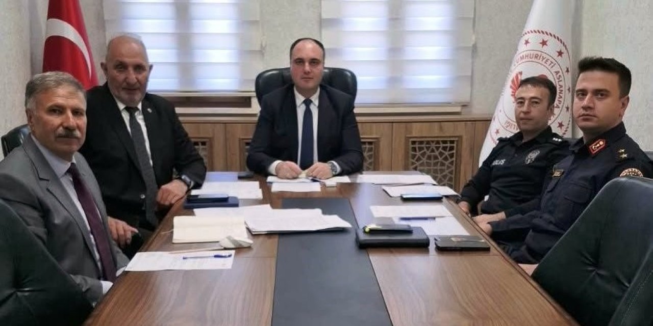 Aslanapa’da okul güvenliği masaya yatırıldı