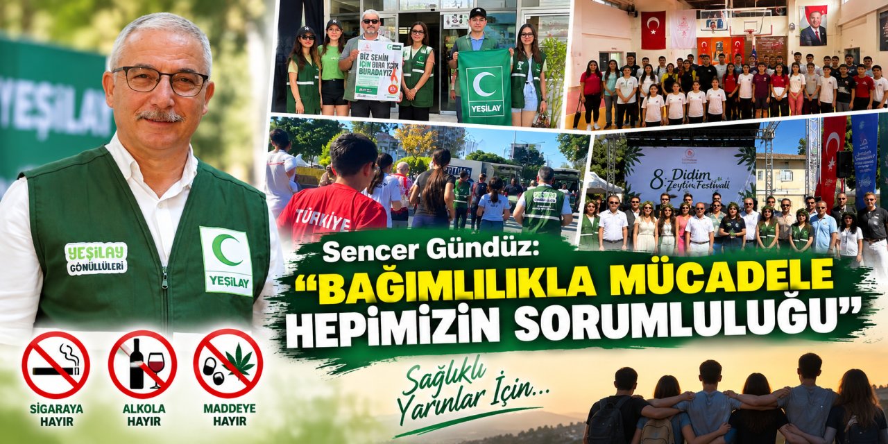 Sencer Gündüz: “Bağımlılıkla mücadele hepimizin sorumluluğu”
