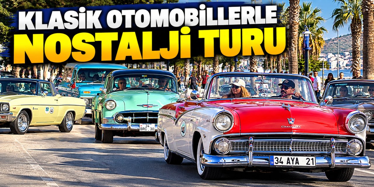 Klasik otomobillerle nostalji turu