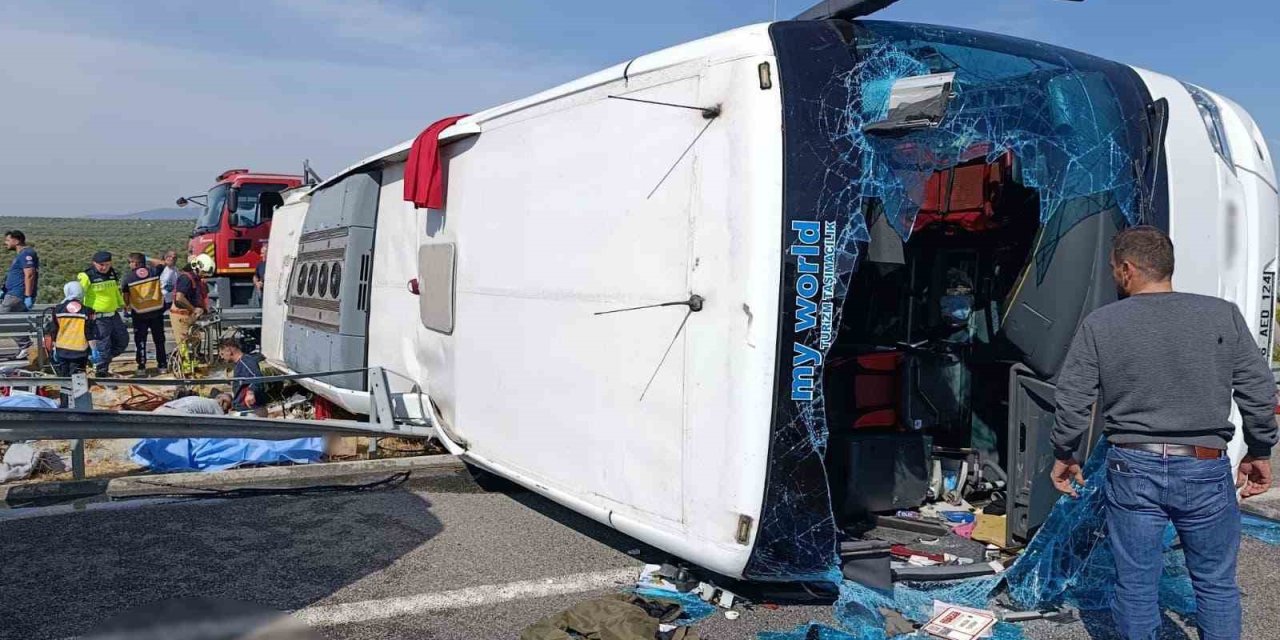 Manisa’daki kazada ölü ve yaralıların kimlikleri belli oldu