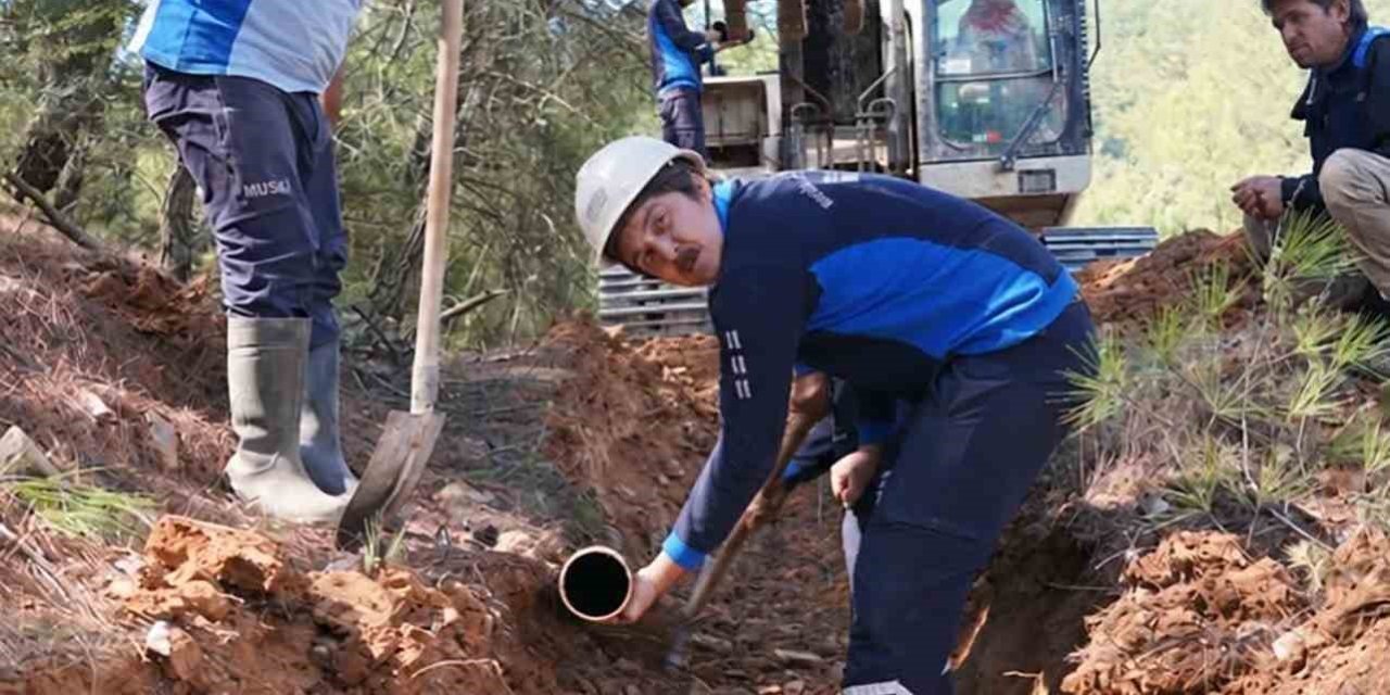MUSKİ, Dağdibi’nin su kaynaklarını güvence altına alıyor