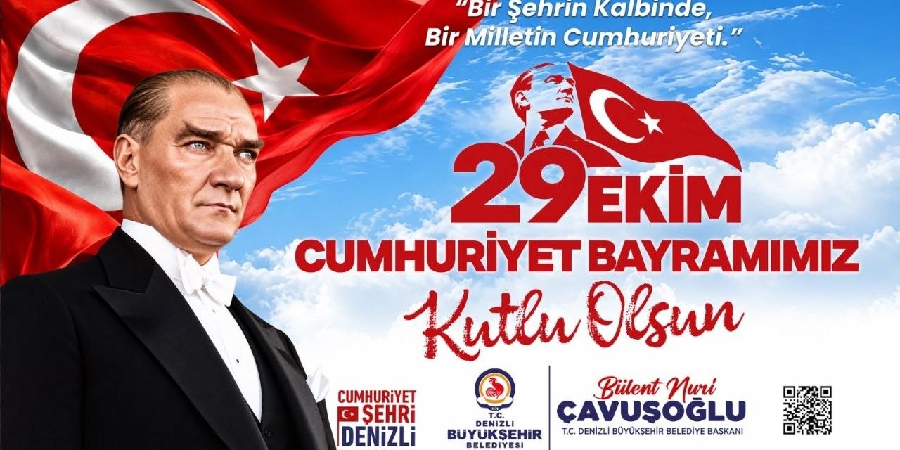 Cumhuriyet coşkusu Denizli’yi saracak