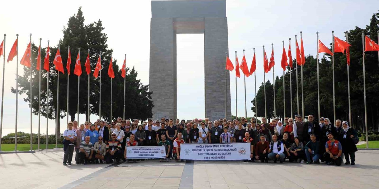 Şehit ailelerinden Çanakkale ziyareti