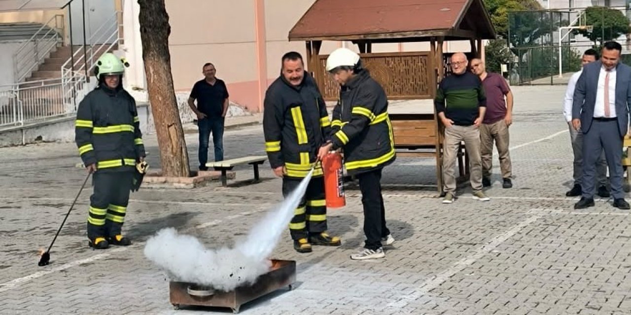 Hisarcık’ta öğrencilere Afet Farkındalık eğitimi verildi