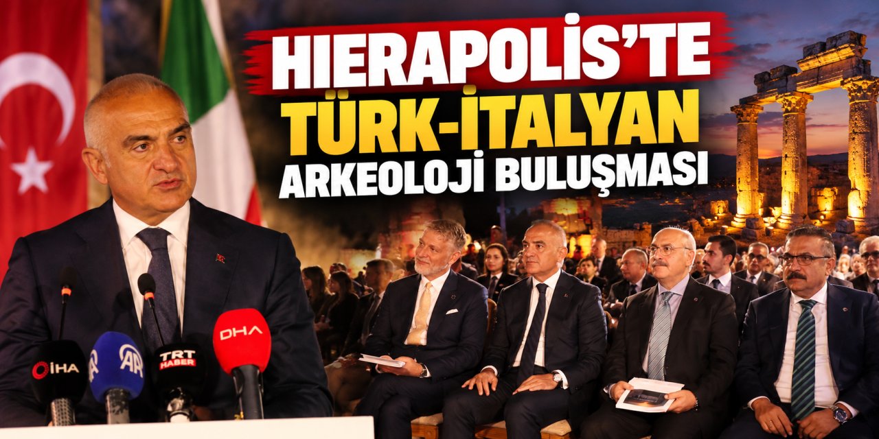 Hierapolis’te Türk-İtalyan arkeoloji buluşması