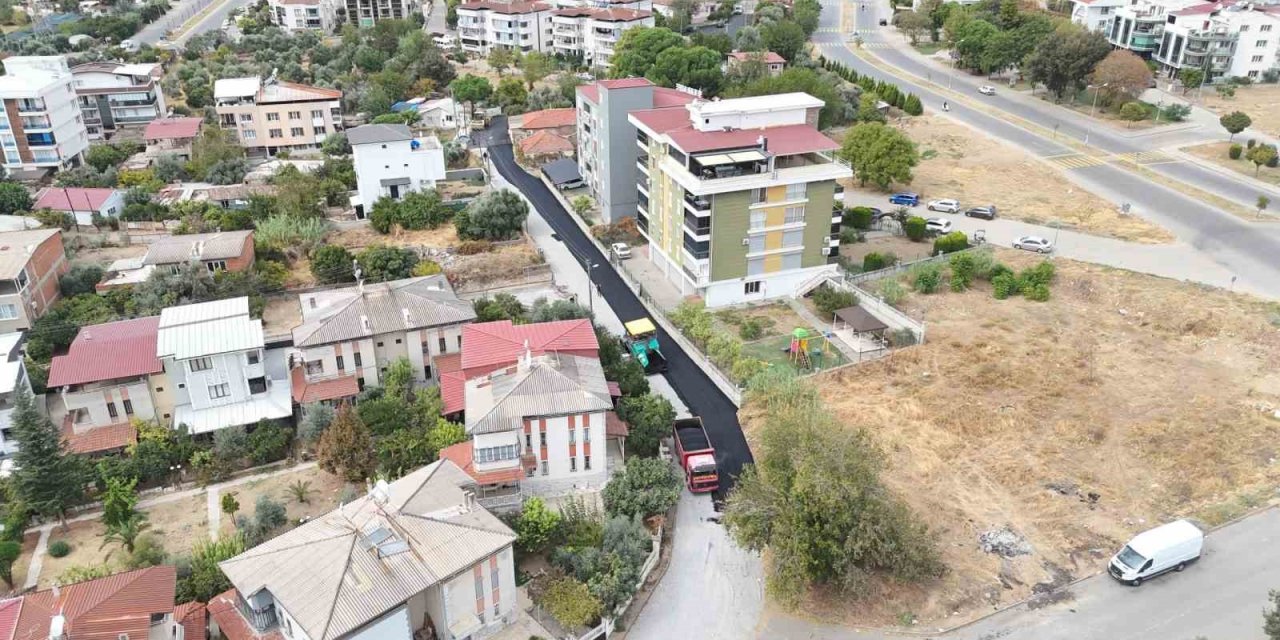 Nazilli Zafer Mahallesi’nde asfalt çalışmaları başladı