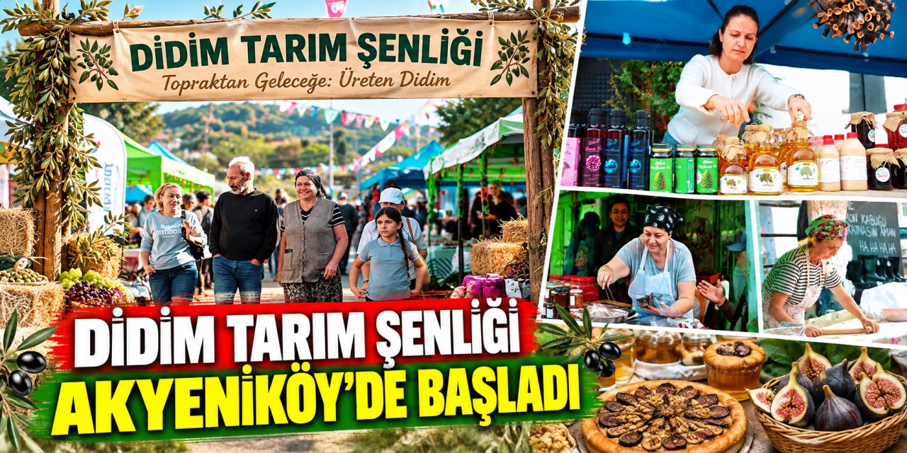 Didim Tarım Şenliği Akyeniköy’de başladı