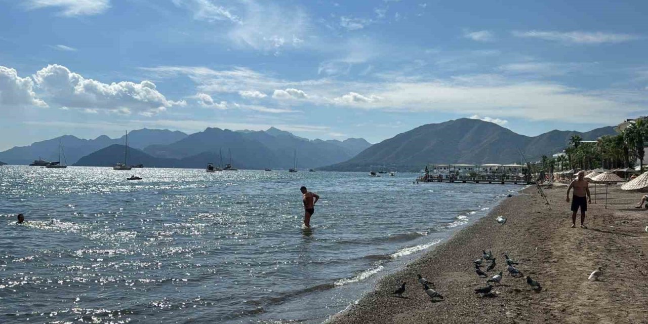 Marmaris’te Ekim ayında deniz keyfi