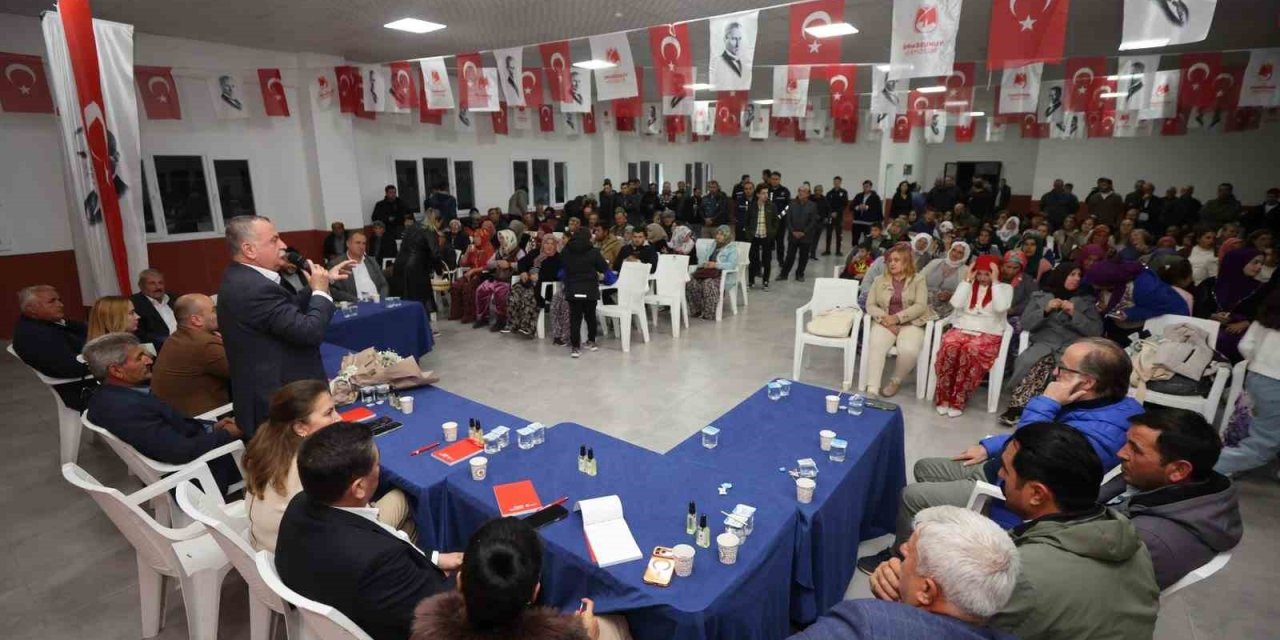 Başkan Balaban üretici kadınlarla buluştu