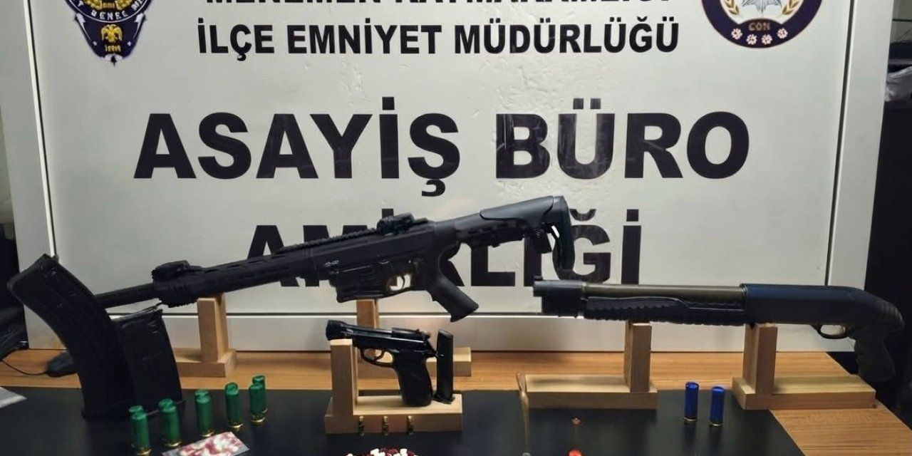 Menemen’de polis ve jandarmadan dev operasyon: 44 gözaltı