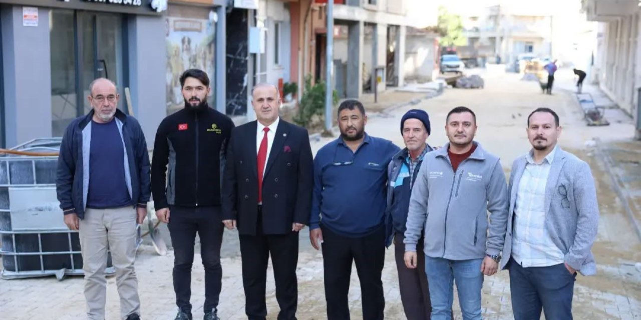 İncirliova’da yol çalışmaları sürüyor