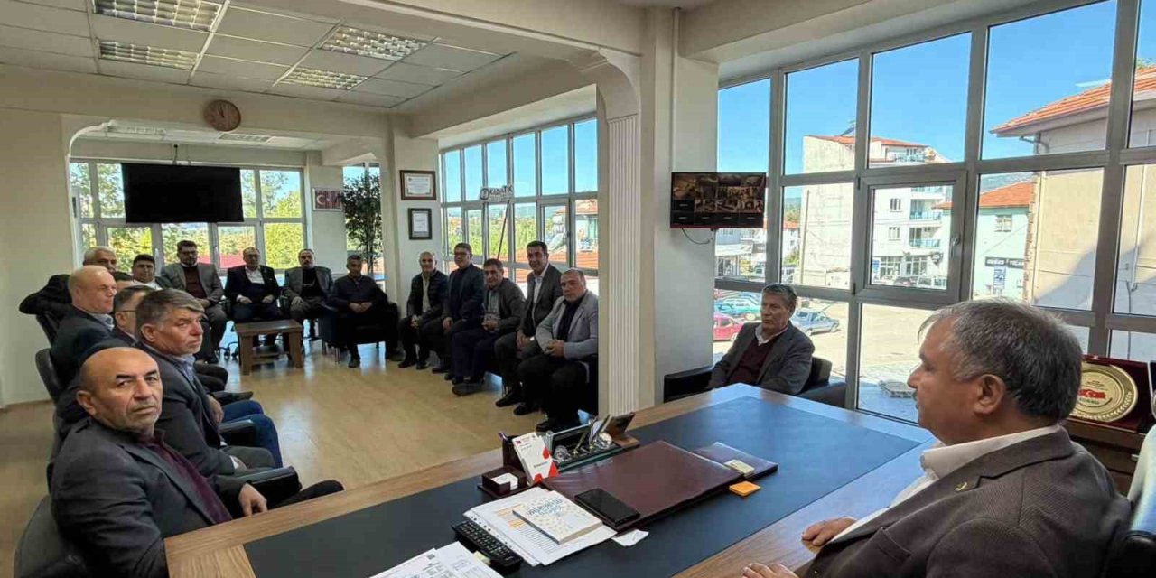 Başkan Pütün muhtarlar ile bir araya geldi