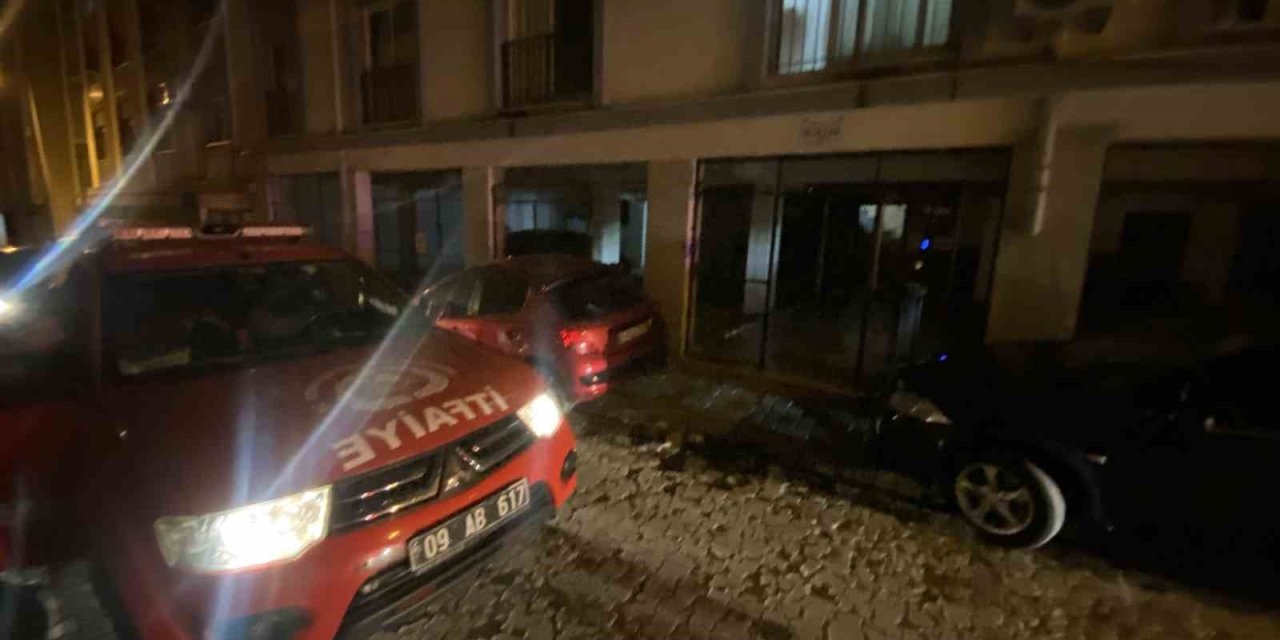 Yemek yapılırken çıkan yangın korkuttu