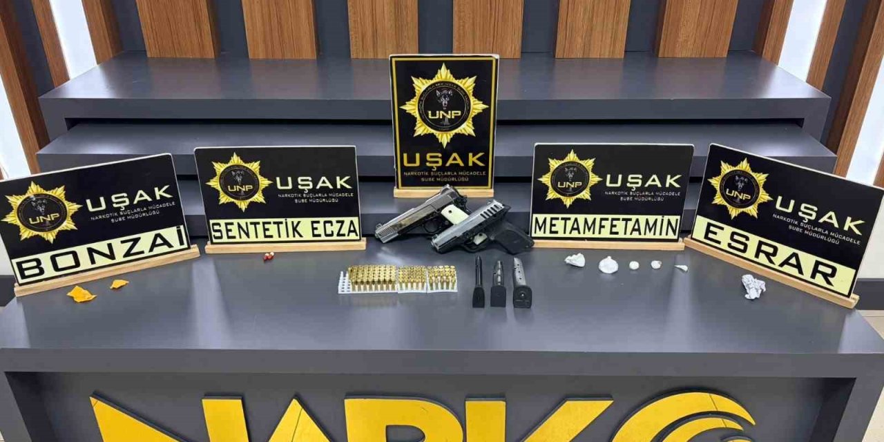 Uşak’ta 27 zehir taciri tutuklandı