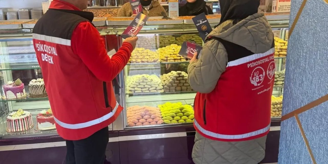 Gediz’de kadına yönelik şiddetle mücadele için farkındalık çalışması