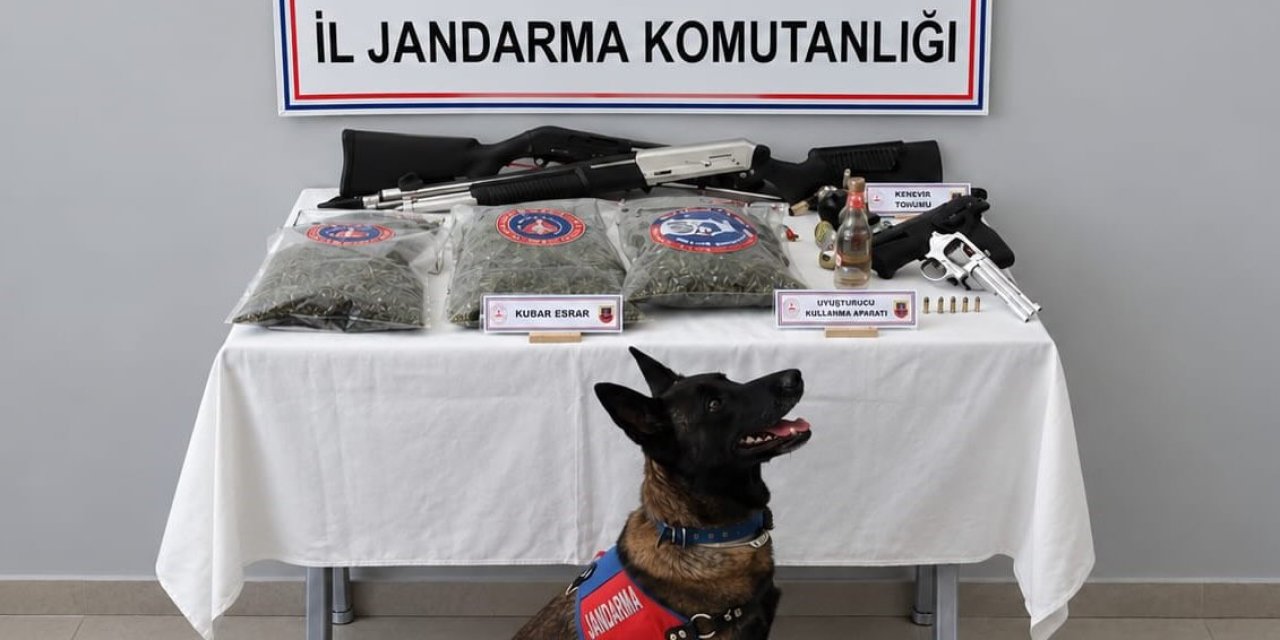 İzmir’de jandarmadan uyuşturucu operasyonu