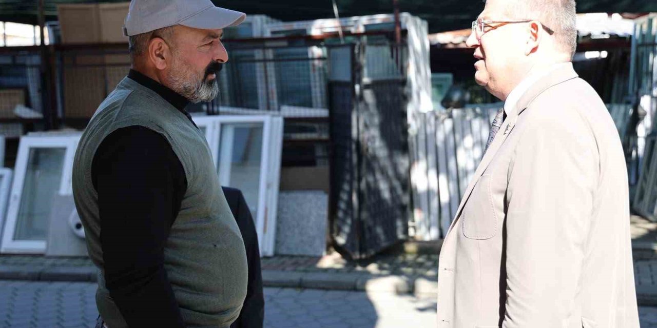 AK Parti Denizli İl Başkanı Subaşıoğlu’ndan Hacı Kaplanlar’da esnaf ziyareti