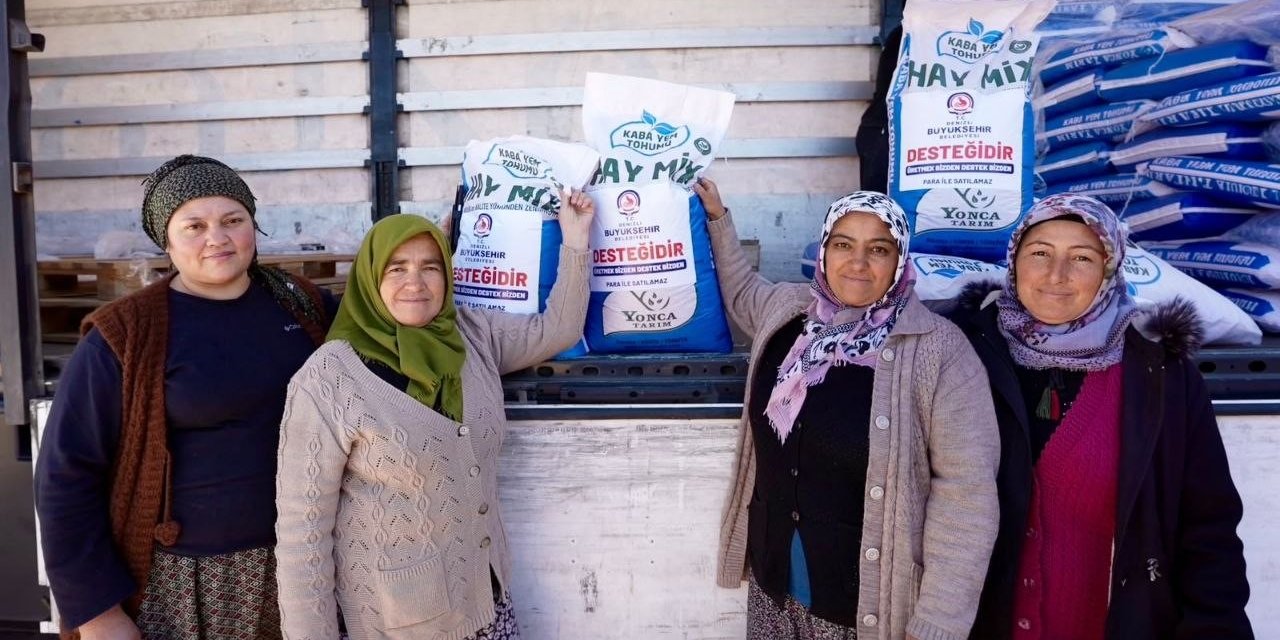 19 ilçede 2065 üreticiye 170 ton tohum desteği sağlandı