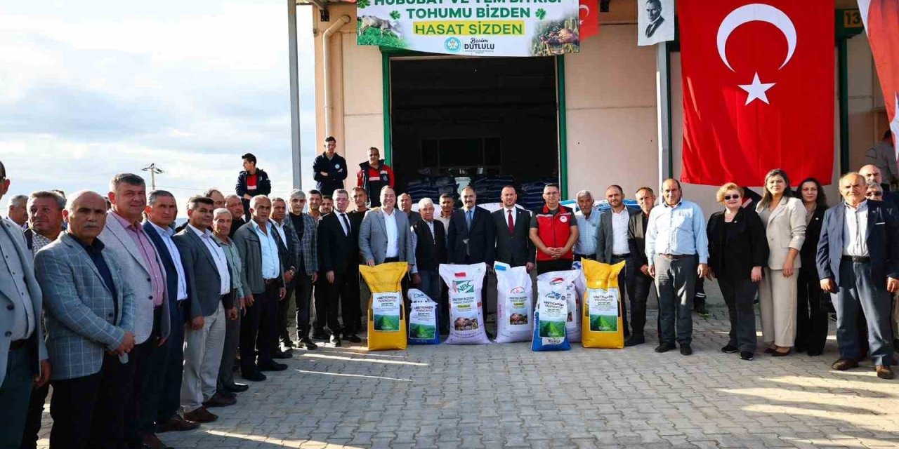 Tarlalar için tohum, ormanlar için tanker desteği