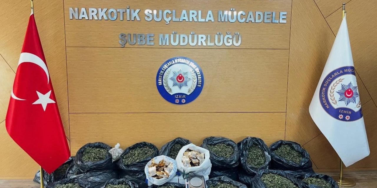 İzmir’de uyuşturucu operasyonu: 12 gözaltı