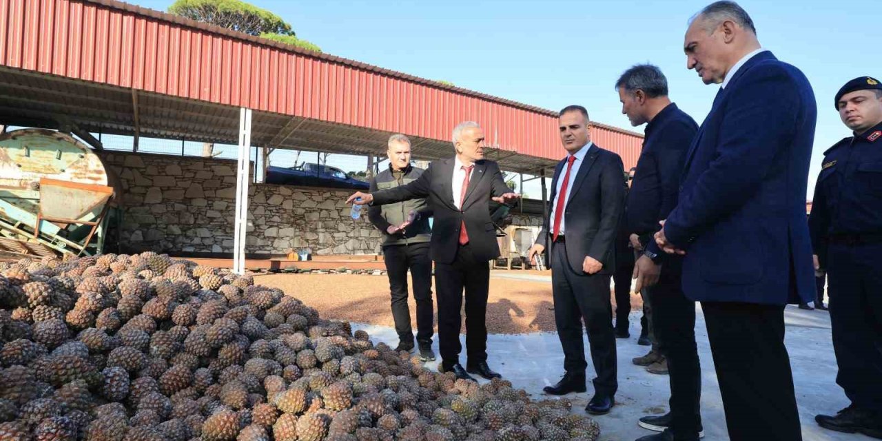 Vali Akbıyık, künar üreticilerinin taleplerini dinledi