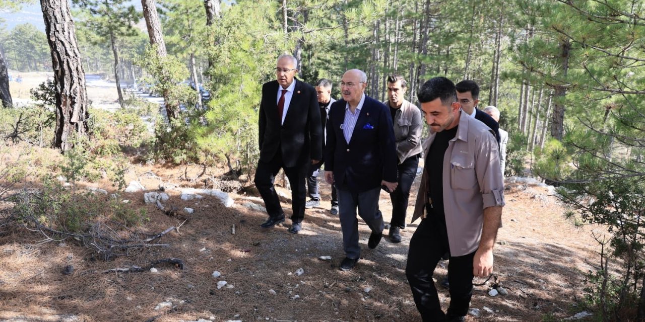Vali Köşger, Çameli’nde devam eden projeleri yerinde inceledi