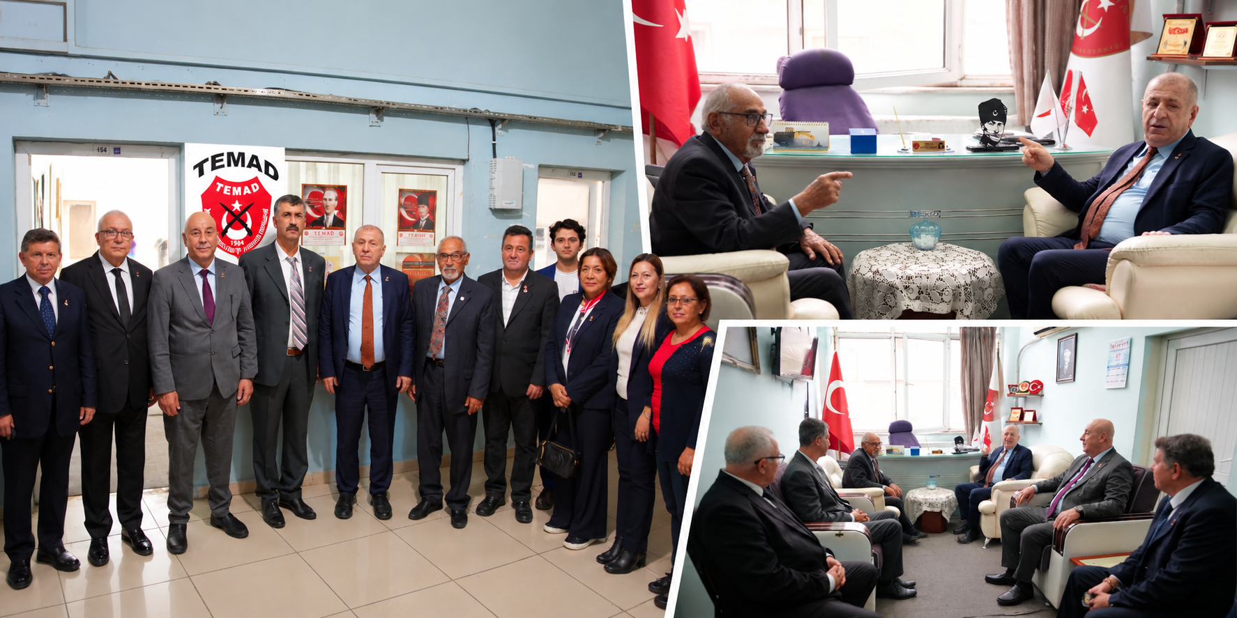 Özdağ’dan Türkiye Emekli Astsubaylar Derneği’ne ziyaret