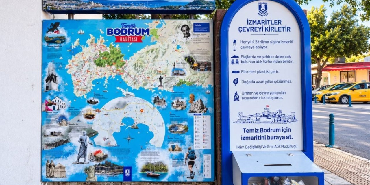 Bodrum Belediyesi’nden geri dönüşüme destek