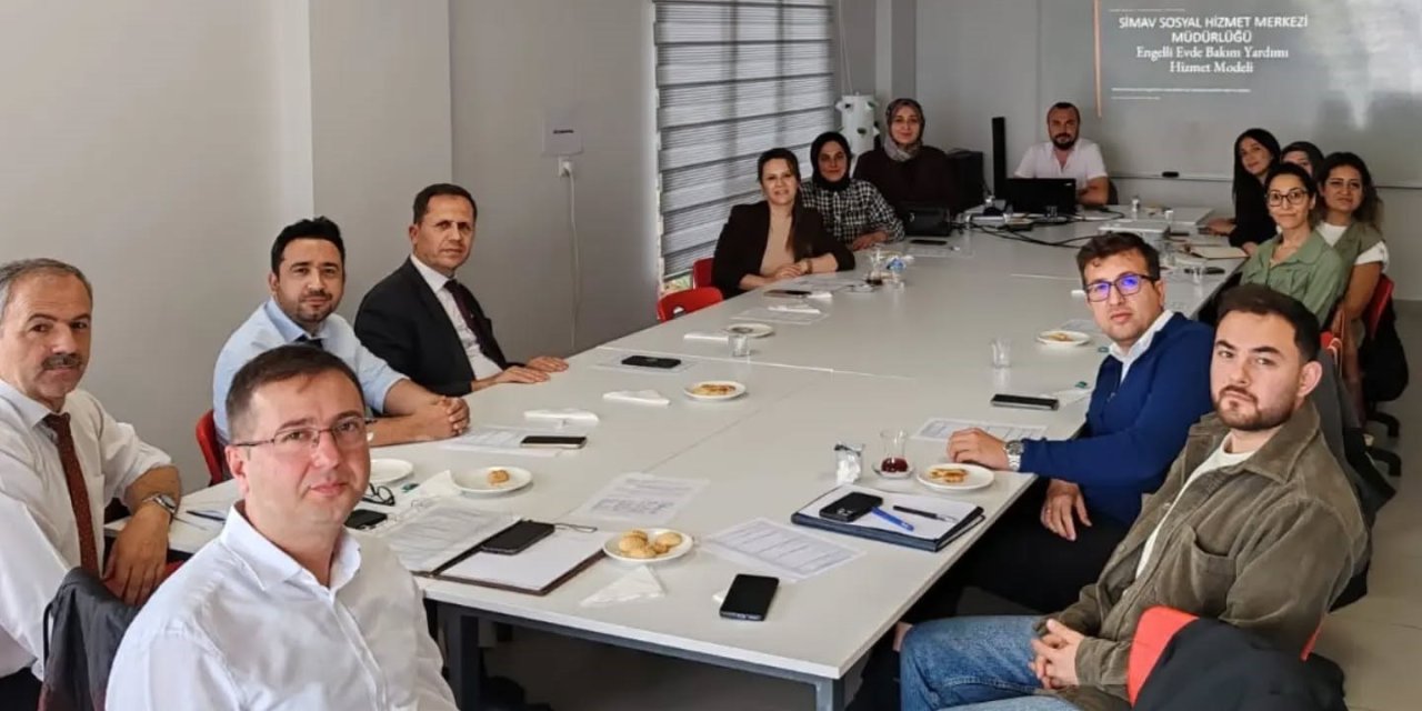 Simav’da sosyal hizmetler için iş birliği toplantısı