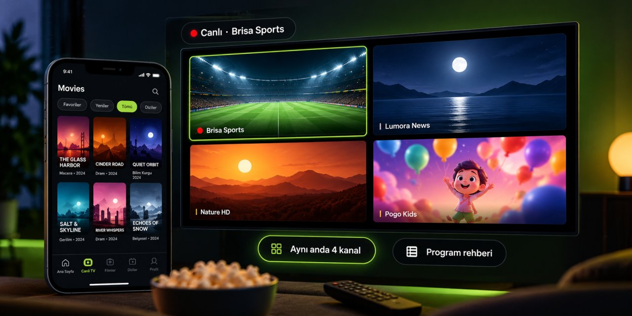 Android TV kutunuz IPTV için yavaş değil, sorun oynatıcıda olabilir