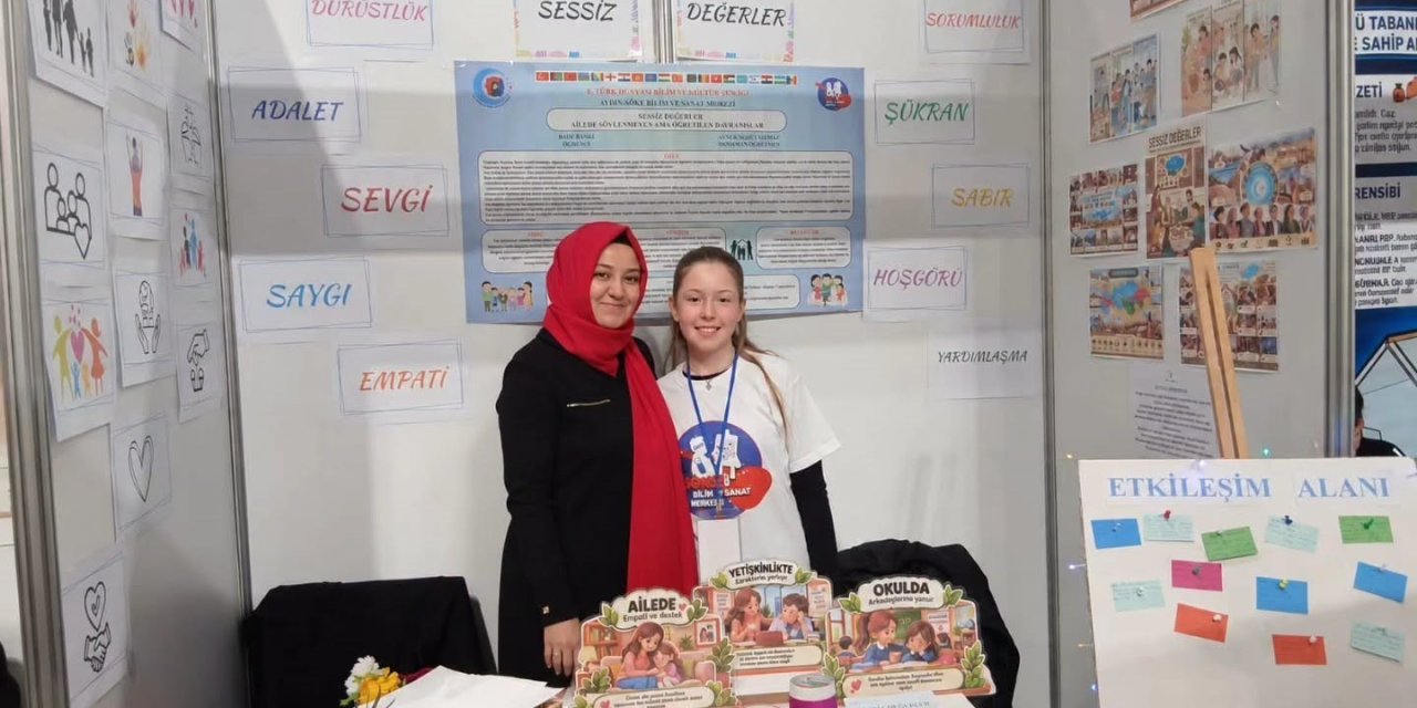 Aydın birincisi Bade, projesini uluslararası arenaya taşıdı