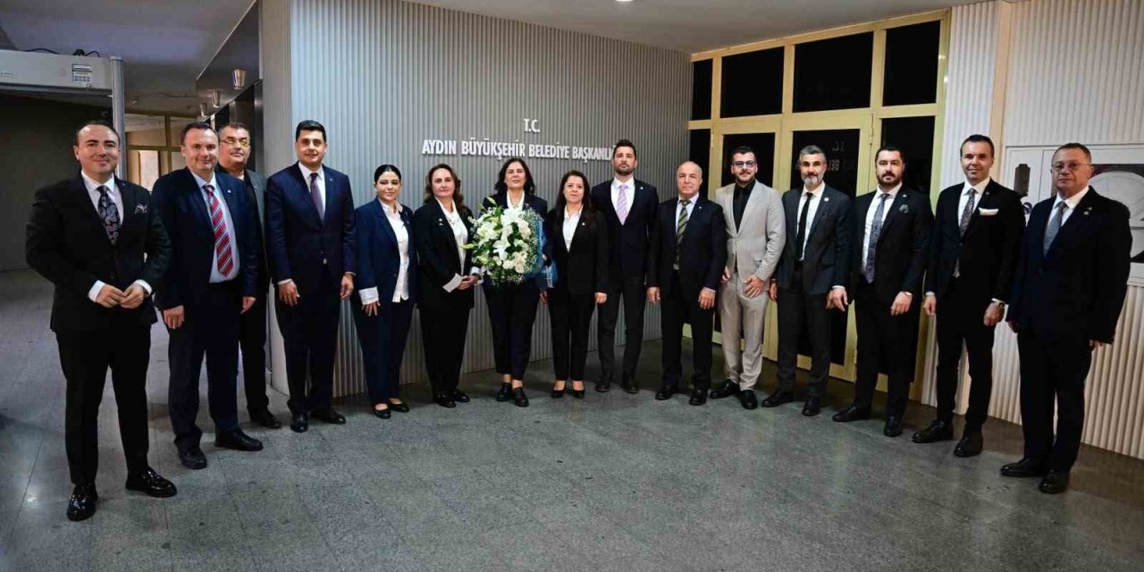 Başkan Çerçioğlu, AYSO Başkanı Maraş ve üyeleri ile görüştü