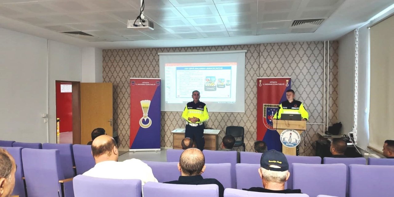 Kütahya’da okul servislerine güvenlik denetimi
