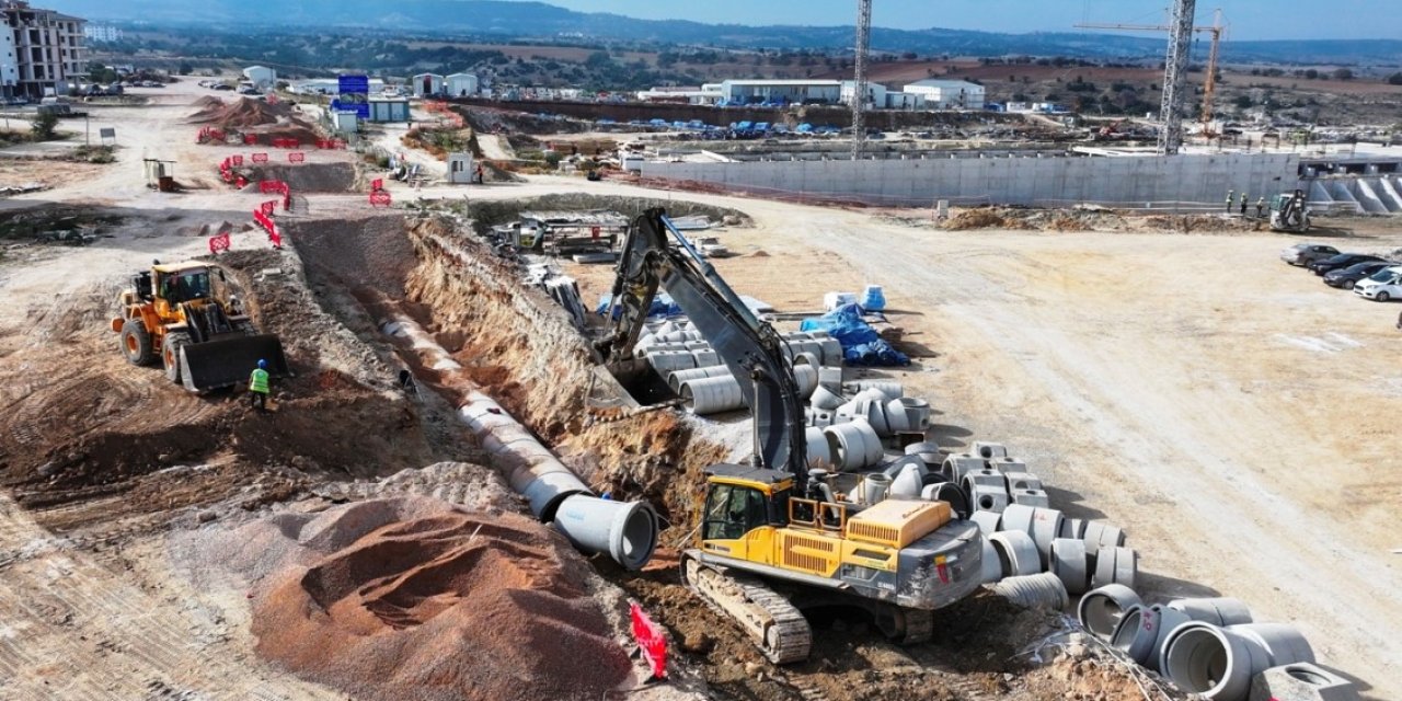 DESKİ’den Denizli Şehir Hastanesi bölgesine 250 milyonluk altyapı yatırımı