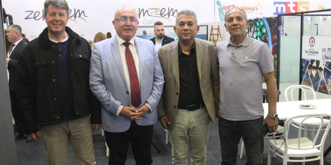 Çal’ın tarım ve doğal zenginlikleri Antalya TFuarı’nda tanıtılıyor