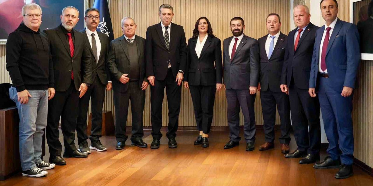 Başkan Çerçioğlu, Aydın Esnaf ve Sanatkarlar Odaları Birliği’ni ağırladı