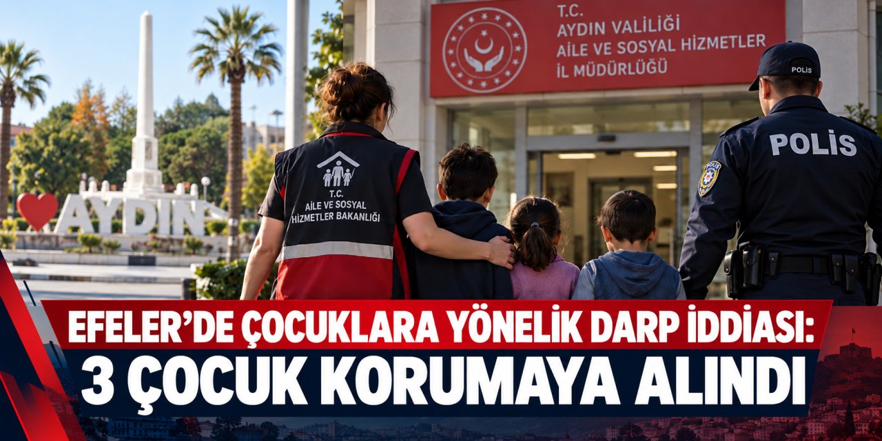 Efeler’de çocuklara yönelik darp iddiası: 3 çocuk korumaya alındı
