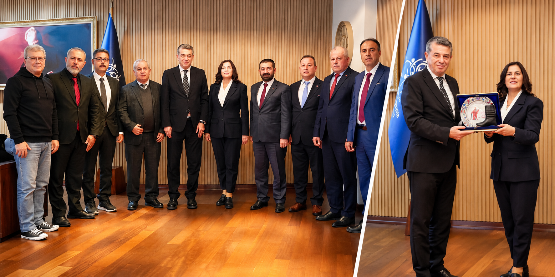 Başkan Çerçioğlu, Aydın Esnaf ve Sanatkarlar Odaları Birliği’ni ağırladı