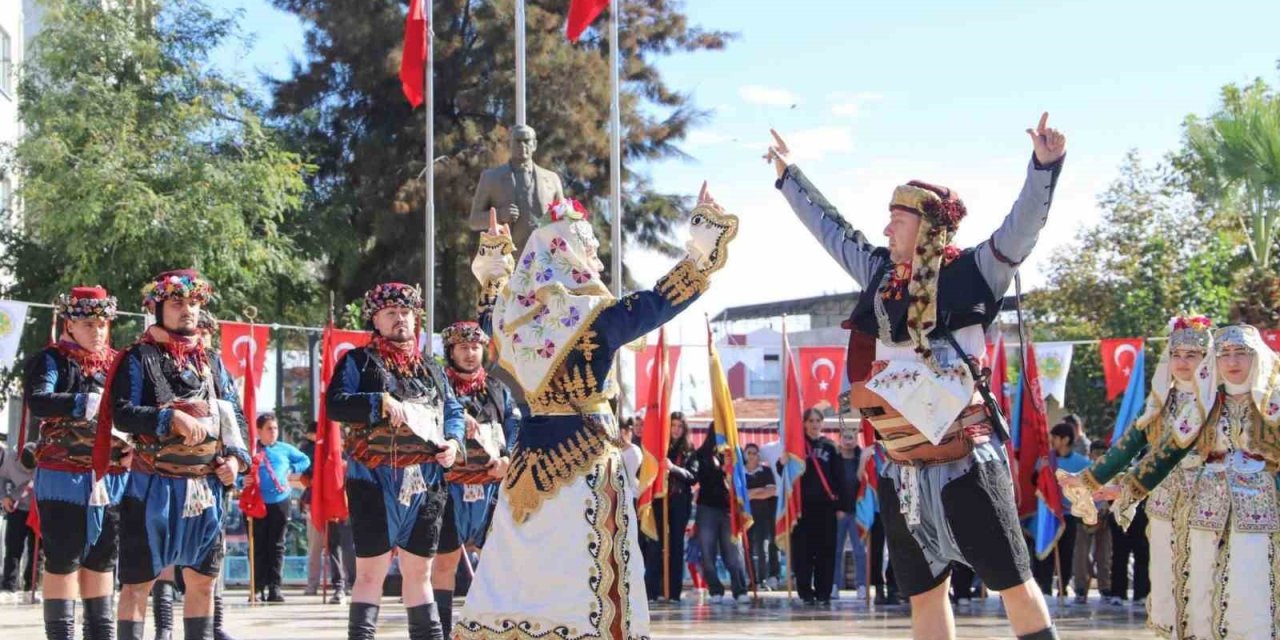 Köşk’te 29 Ekim Cumhuriyet Bayramı’nın 103.yılı coşkusu yaşandı