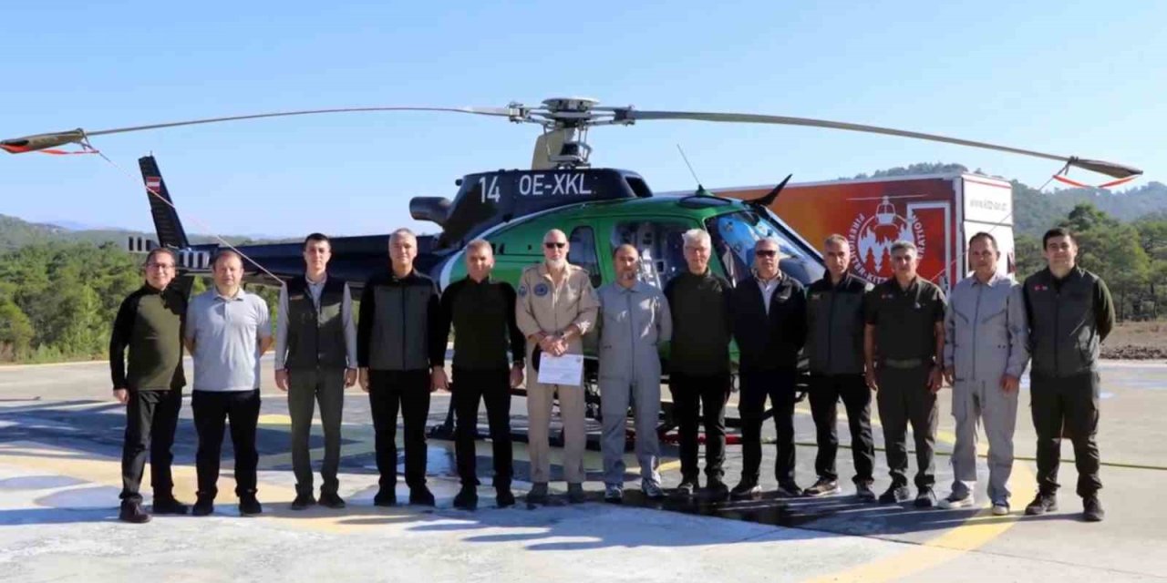 Muğla’da görevli orman yangınları hava araçlarının görevleri sona erdi