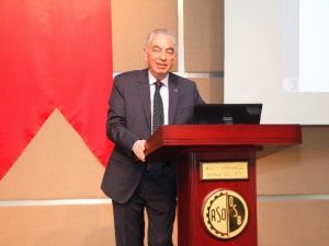 ASO Teknik Koleji Sohbet Günlerinin Konuğu Rektör Özgenoğlu Oldu